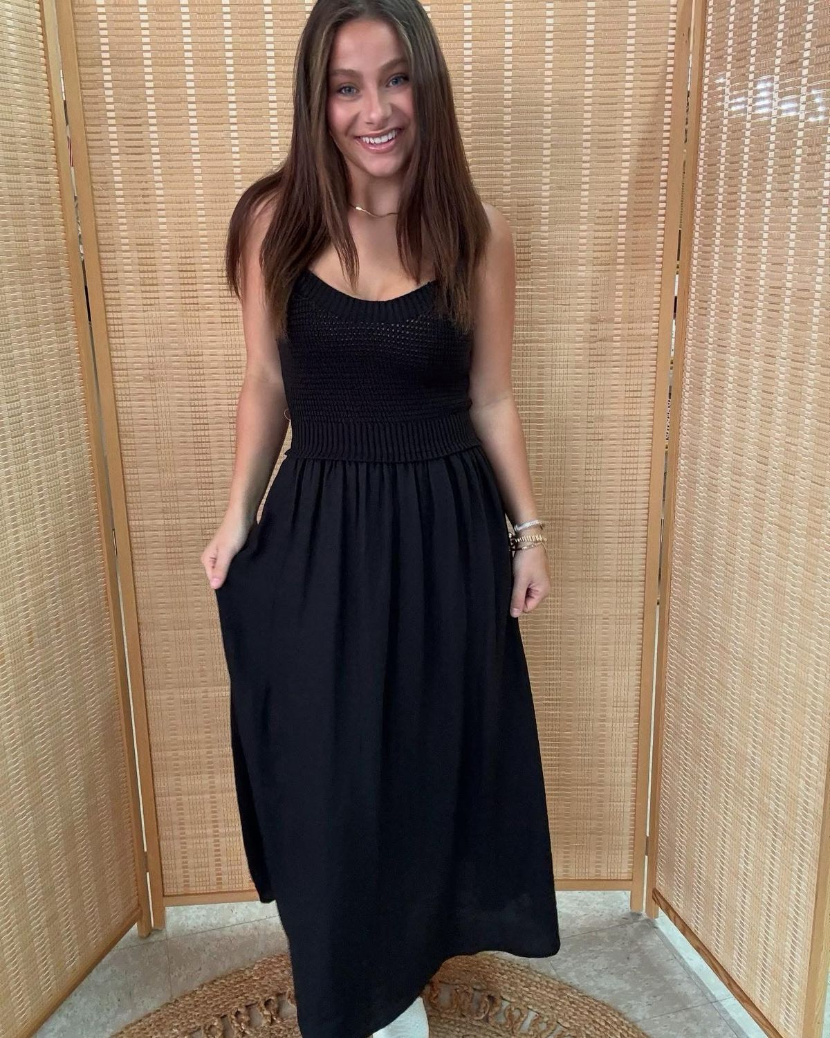 Not So Basic Dress- Black