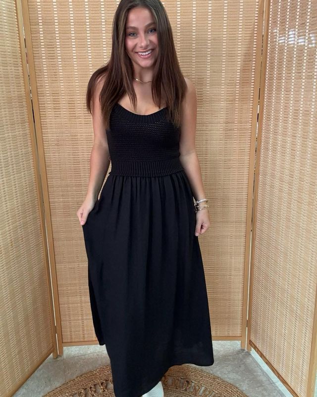 Not So Basic Dress- Black