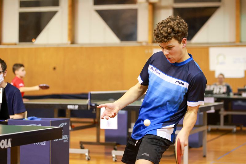 Maillot STIGA Essonne Bandes Bleues