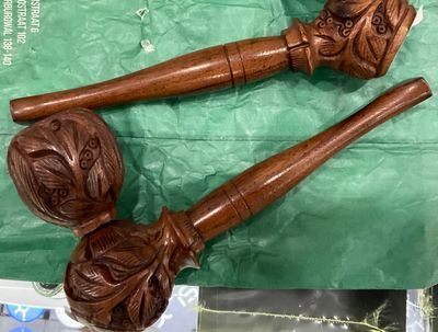 Amsterdam Wooden Carved Pipe