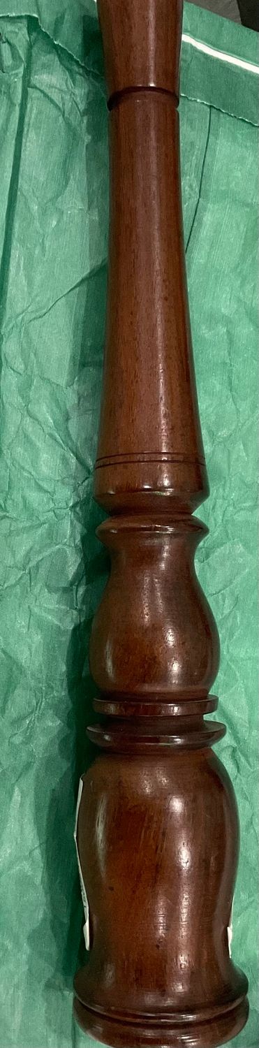 Amsterdam Carved Wooden Chillum