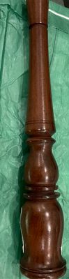 Amsterdam Carved Wooden Chillum