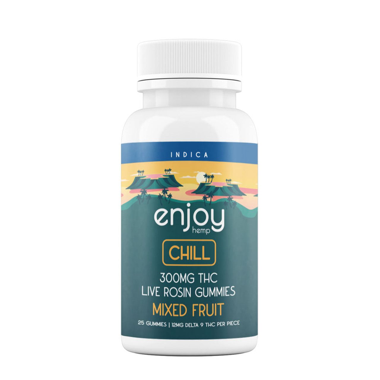 Enjoy Chill Live Rosin Δ9 Gummies | 300mg | 25pc | Indica