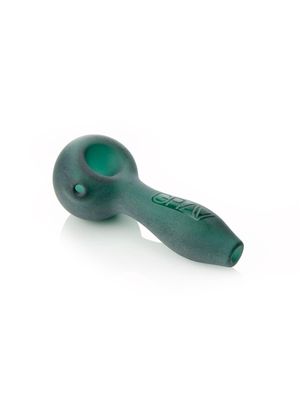 Grav Sandblasted Spoon |Lake Green