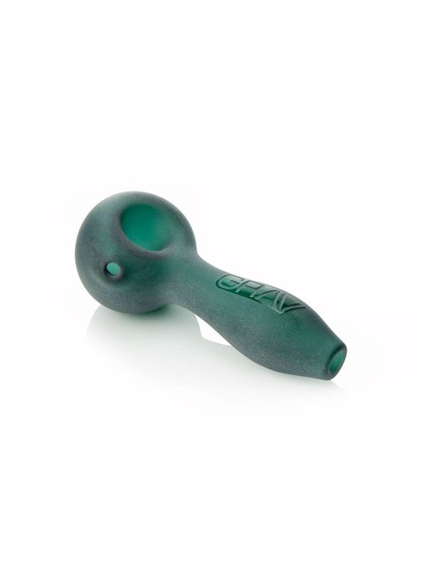 Grav Sandblasted Spoon |Lake Green