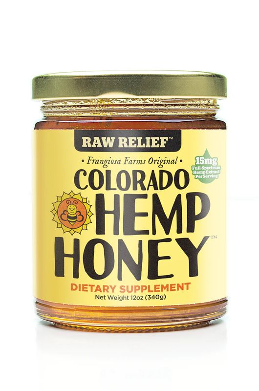 Colorado Hemp Honey Jar, Variant Name: Raw Relief Jar