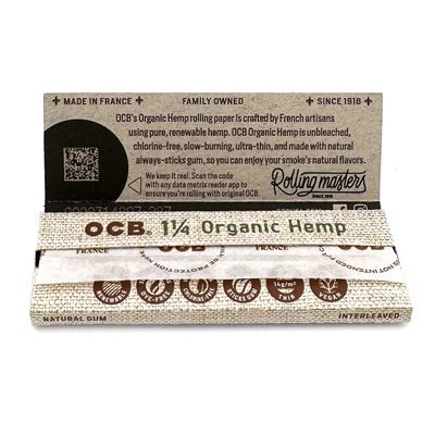 OCB Hemp single wide papers