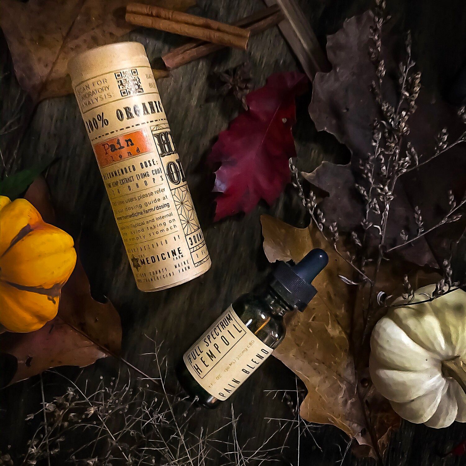 The Medicine Farm (Tinctures), Variant Name: Pain Blend Tincture 1500mg