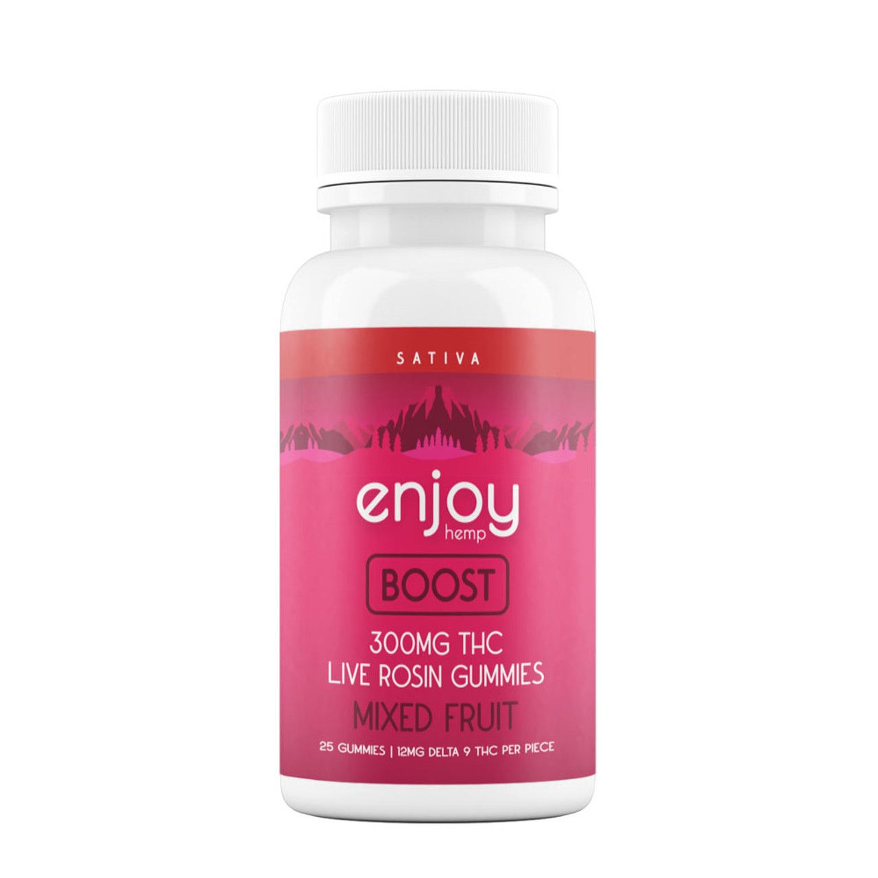 Enjoy Boost Live Rosin Δ9 Gummies | 300mg | 25pc | Sativa