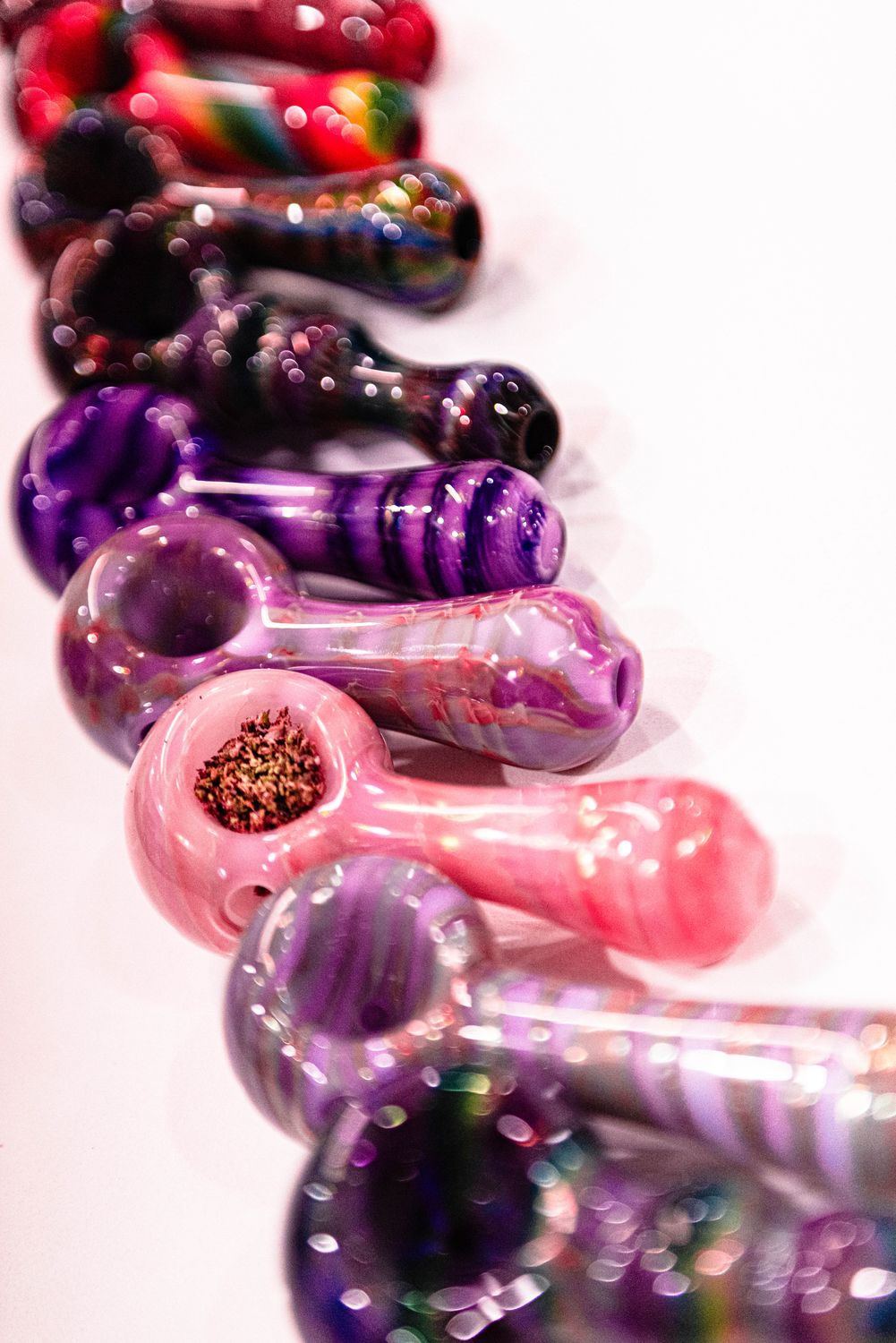 Jedi Glassworks Pastel Pipe Pink