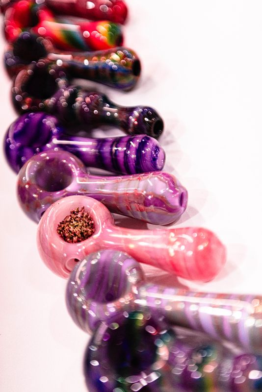 Jedi Glassworks Pastel Pipe Pink
