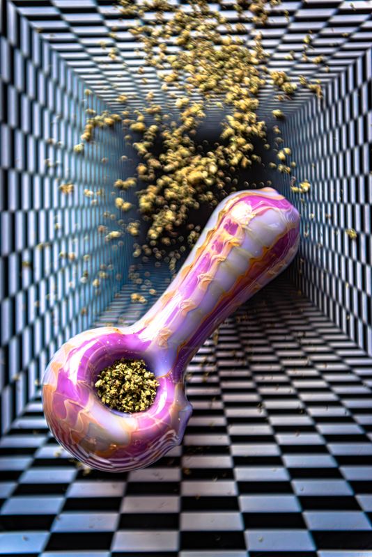 Jedi Glassworks Pastel Pipe  Purple