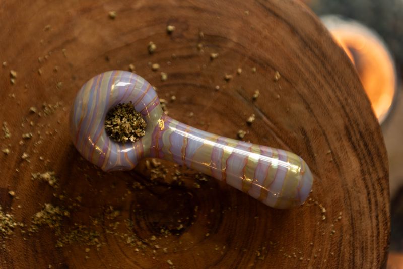 Jedi Glassworks Pastel Pipe Blue