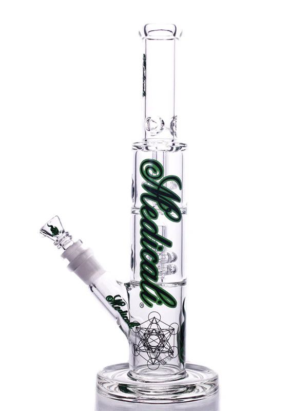Medicali 13” Double Showerhead Straight