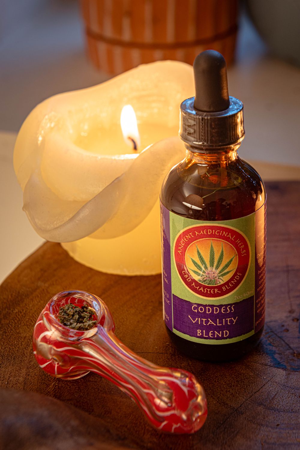 Goddess Vitality Blend CBD Tincture, Variant Name: Regular