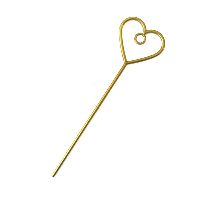 High Society Collection Heart Bun Pin Regular