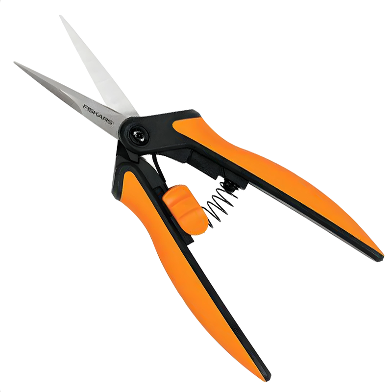 Harvest Supply Fiskars Scissor Straight Stainless Softouch Micro-Tip Snips