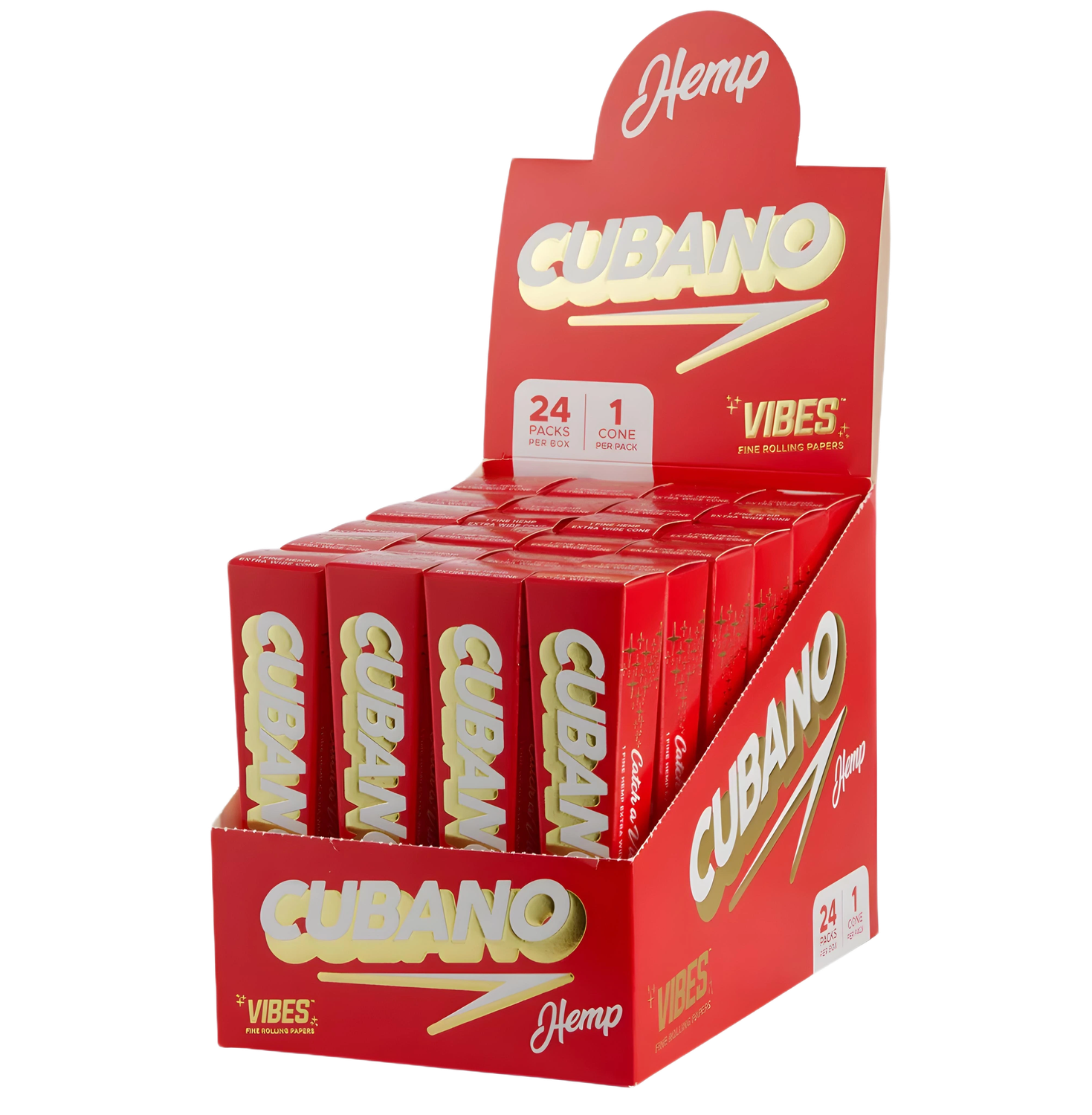 Vibes Cubano Cones King Size Hemp