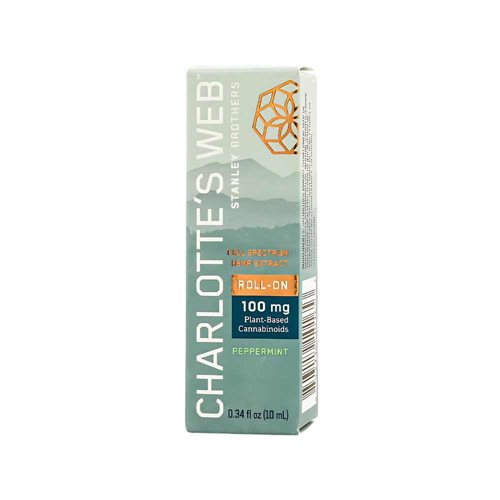Charlotte’s Web CBD Roll-On | Peppermint | 100mg