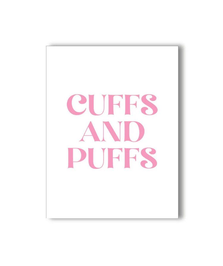 Kushkards Cuffs and Puffs