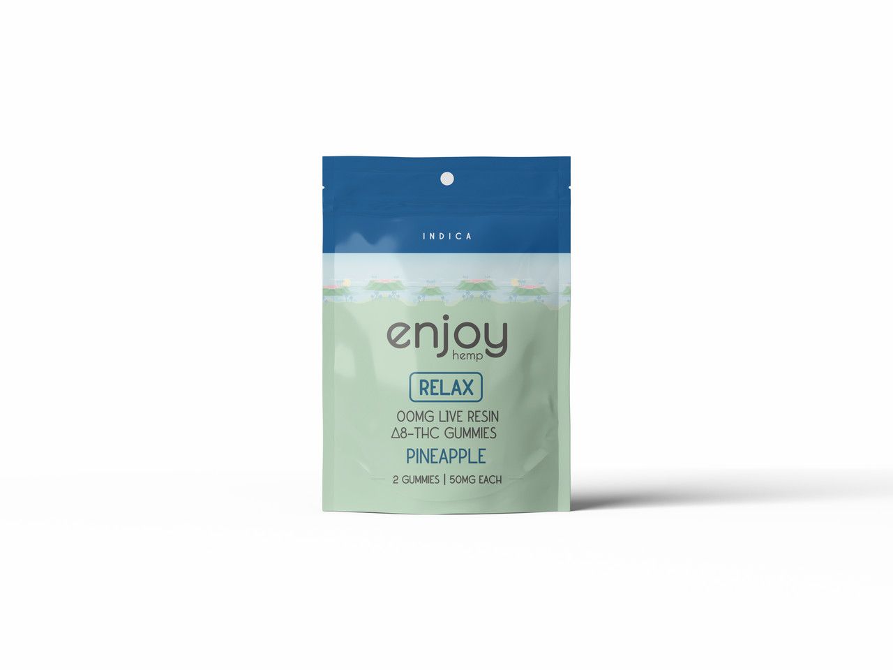 Enjoy Delta 8 Relax Gummies |Indica| 100mg | 2pc