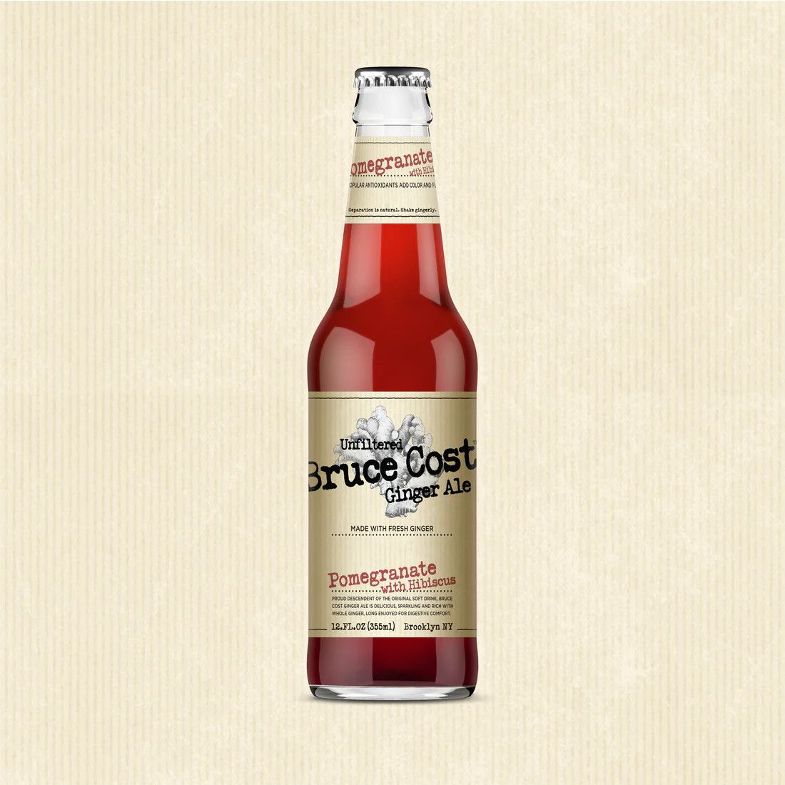 Bruce Cost Ginger Ale | Pomegranate Hibiscus