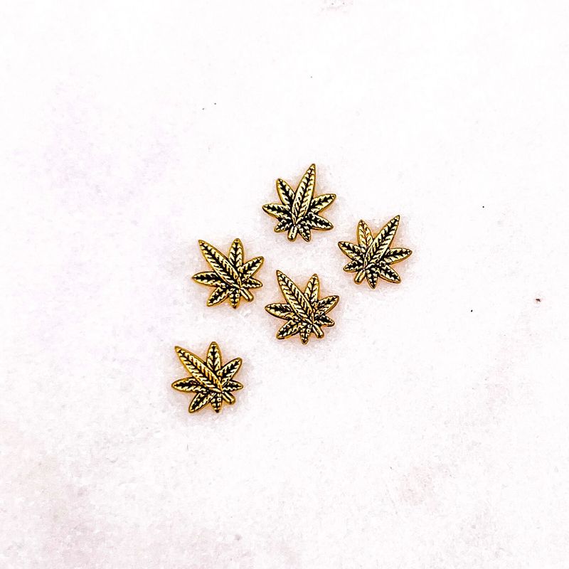 Love and Weed Nail Charm Regular
