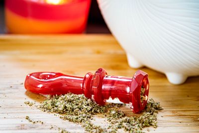 Stashglass Chillum Red