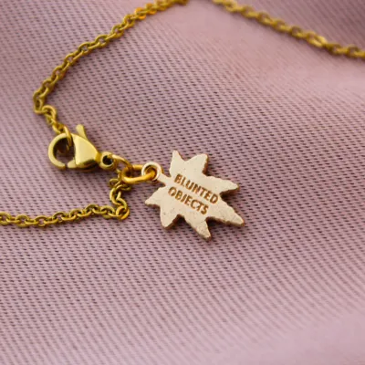 Blunted Objects “Blunt Babe” Necklace Gold