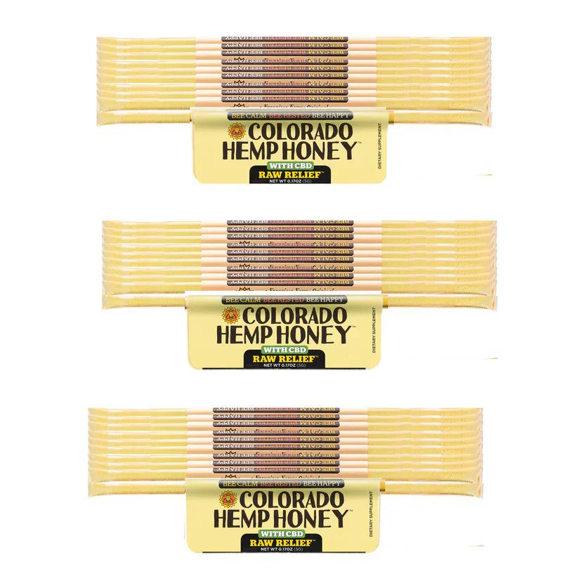 Colorado Hemp Honey Sicks, Variant Name: Raw Relief