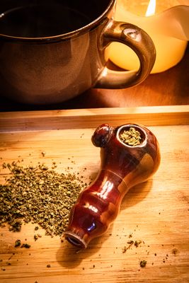 Diverse Earth Crystal Pipes Brown