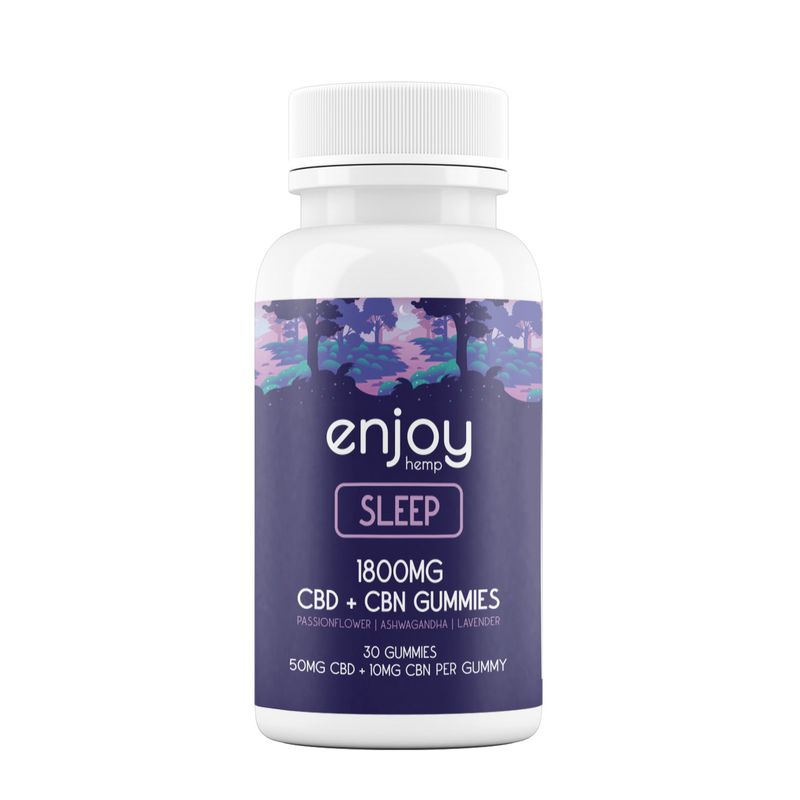 Enjoy CBD + CBN Gummies Sleep |1800mg