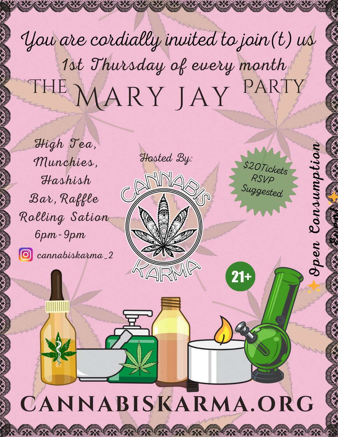 Cannabis Karma Presents The Mary J Pary