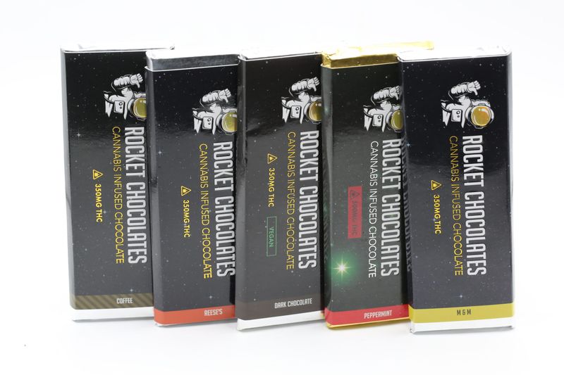 Rocket Chocolate | 350mg | 12pc Milk Chocolate