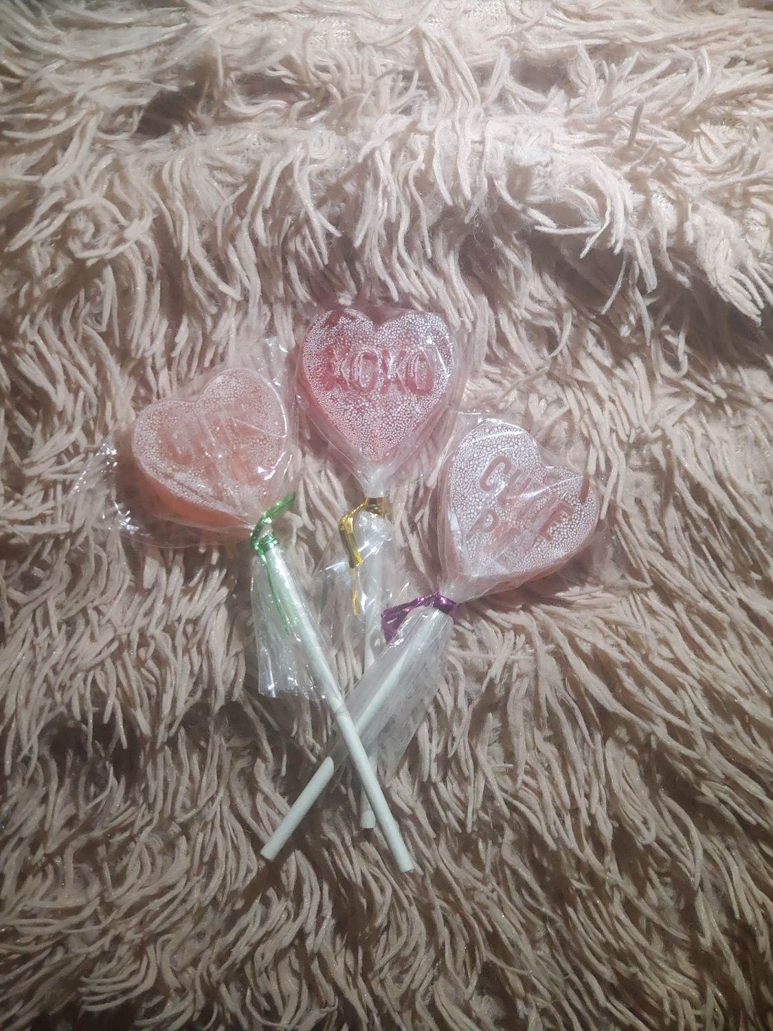 Kush Lollipop | 100mg Cherry Heart Shaped