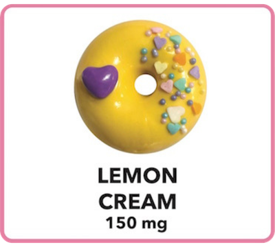 Starfire Doughnut | 150mg | Lemon Cream