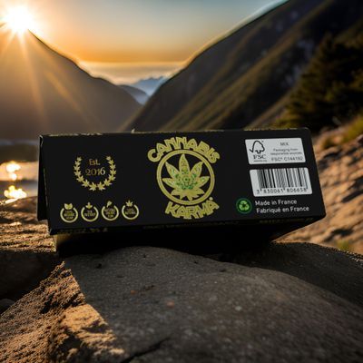 Cannabis Karma Rolling Papers | Organic Hemp | 1 1/4  Size