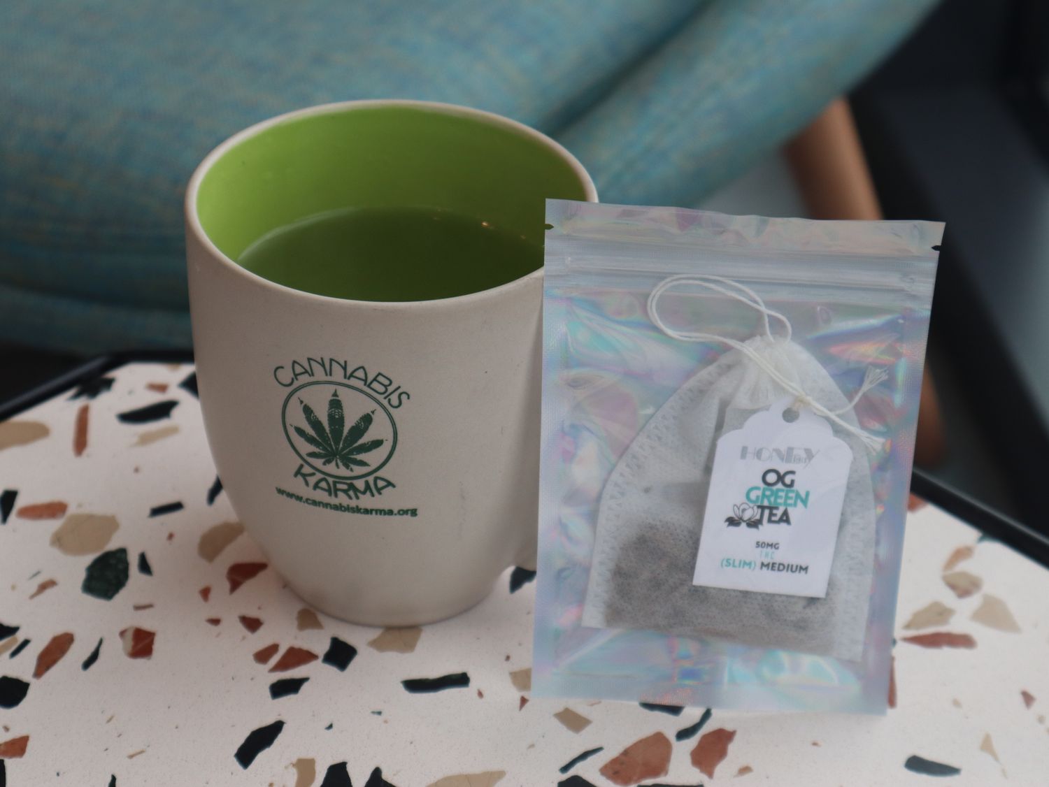 Honey Girl's Tea Bag | OG Green Tea | 50mg Medium Caffeinated