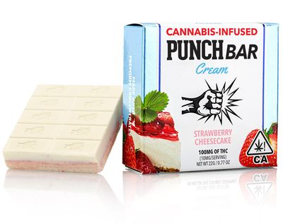 Punch Bar Cream |Strawberry Cheesecake | 225mg