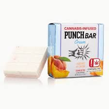 Punch Bar Cream | Peaches N Cream | 225mg