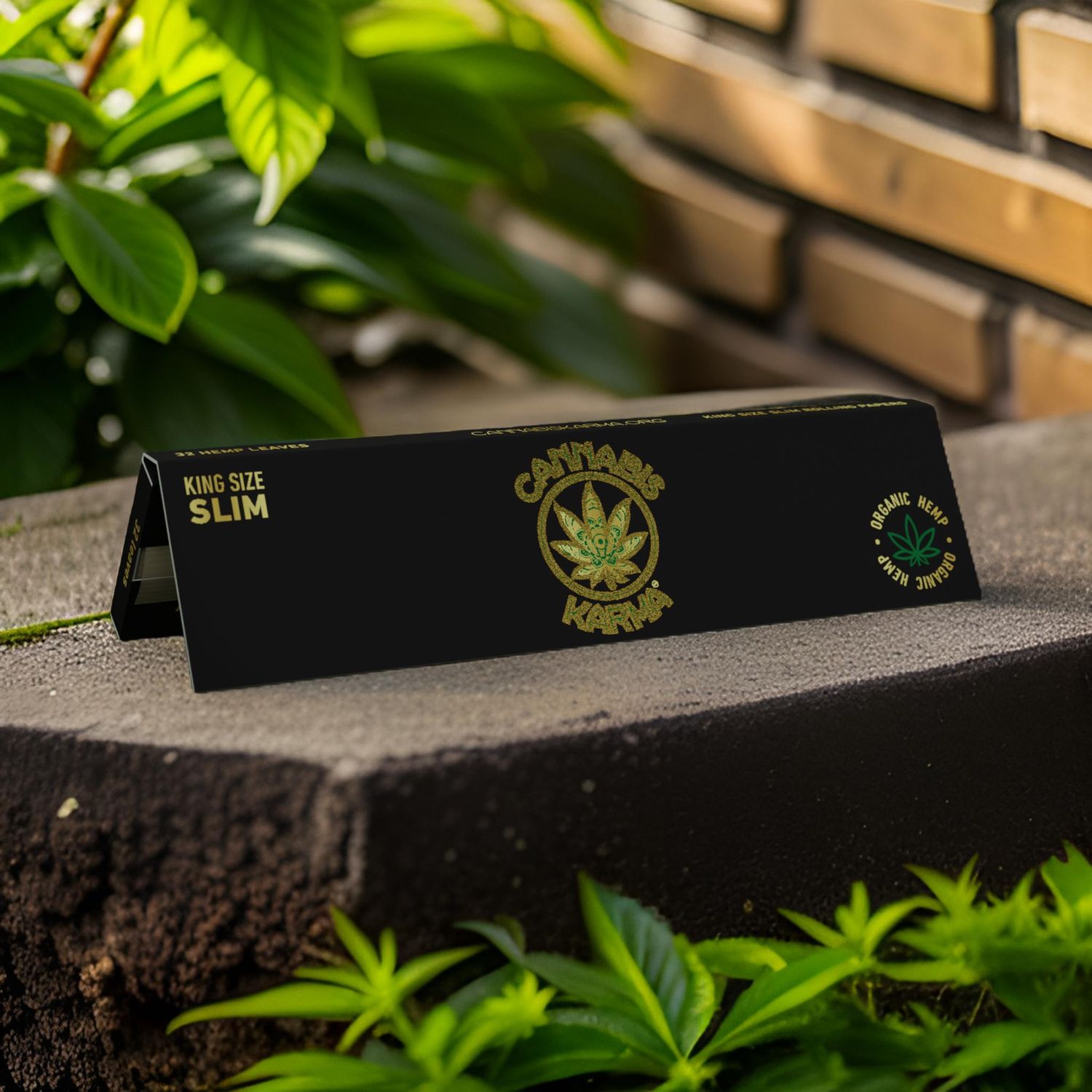 Cannabis Karma Rolling Papers | Organic Hemp | King Size