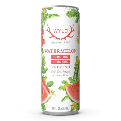 Wyld Watermelon THC:CBG Sparkling Water | Refresh| 20mg