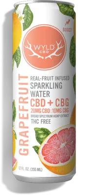Wyld Grapefruit Sparkling Water CBD | 50mg