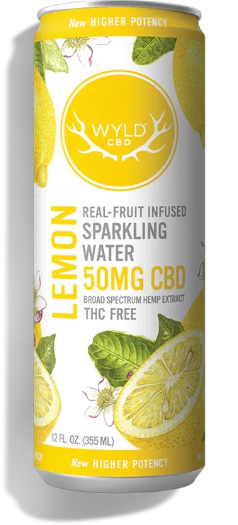 Wyld  Lemon Sparkling Water CBD | 50mg