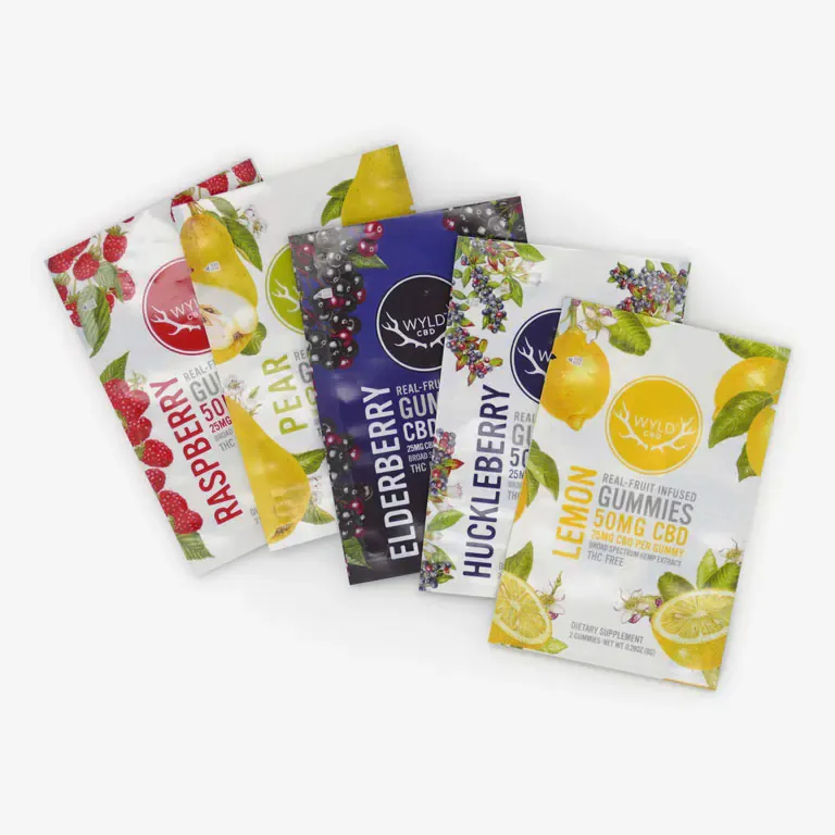 Wyld  Pear Gummies CBD + CBG |2 Pack | 20mg CBD