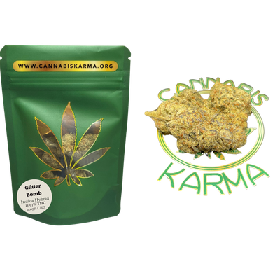 Premium Top Shelf Flowers Glitter Bomb | Indica Hybrid | 3.5g