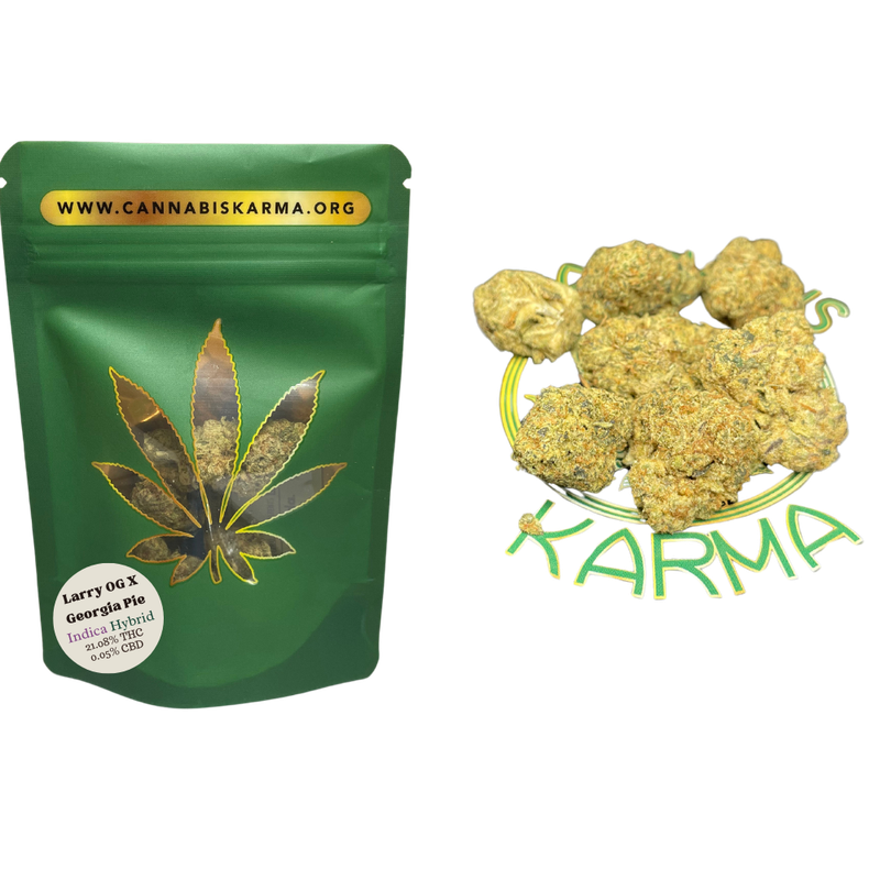 Premium Top Shelf Flowers Larry OG X Georgia Pie | Hybrid | 3.5g​