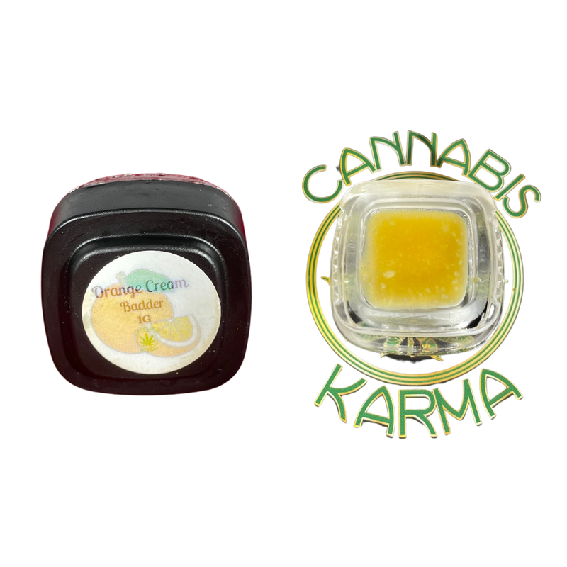 Live  Badder Orange Cream | 1g (Sativa/Hybrid)