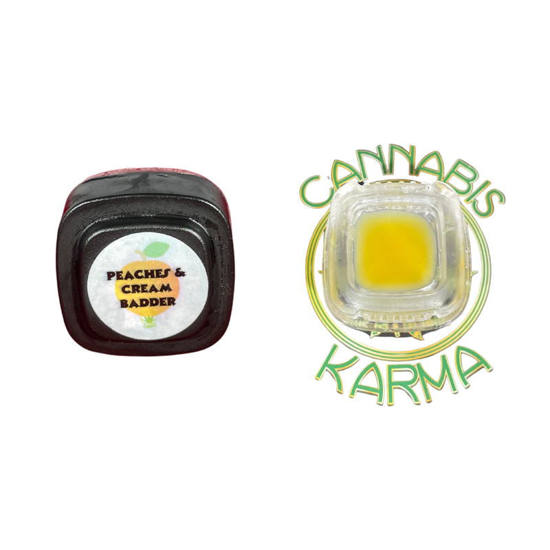 Live Badder Peaches & Cream | 1g | Sativa Hybrid