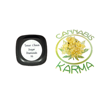 Sugar Diamonds Sour Chem | Sativa Hybrid | 1g Sugar Diamonds Sour Chem | Sativa Hybrid | 1g